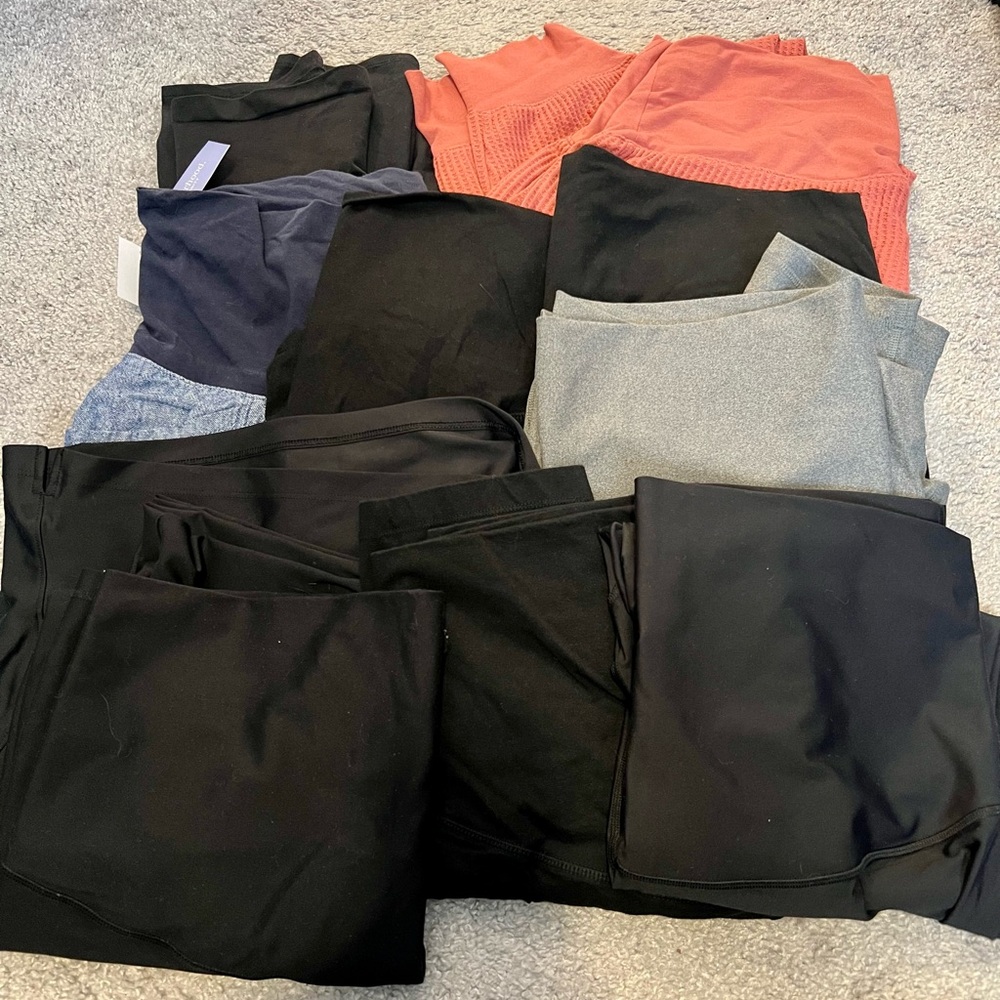 Maternity Bottoms Lot Size Large